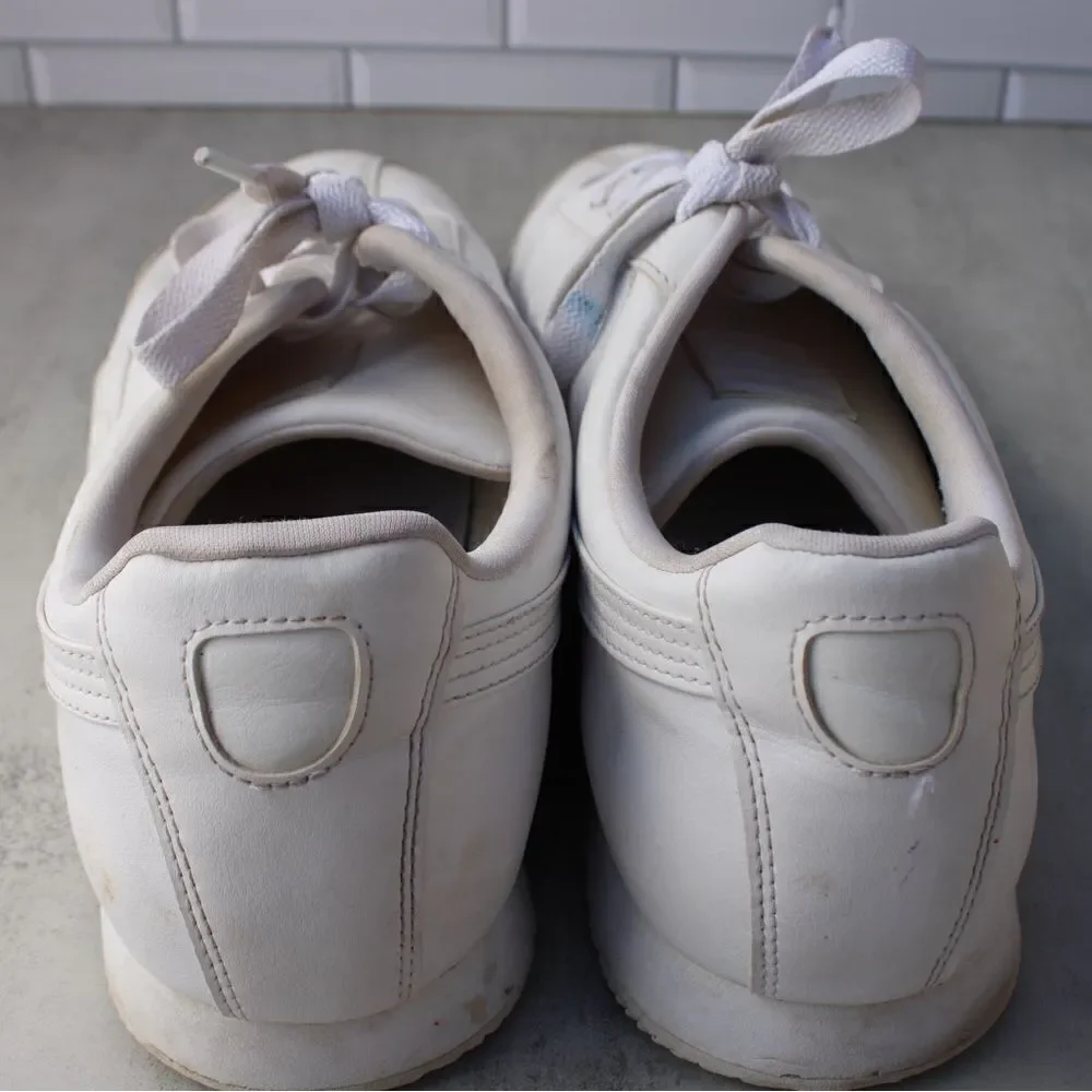 PUMA Roma Men's Basic White Shoes Size 14